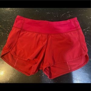 Lululemon SpeedUp Shorts- Size 2